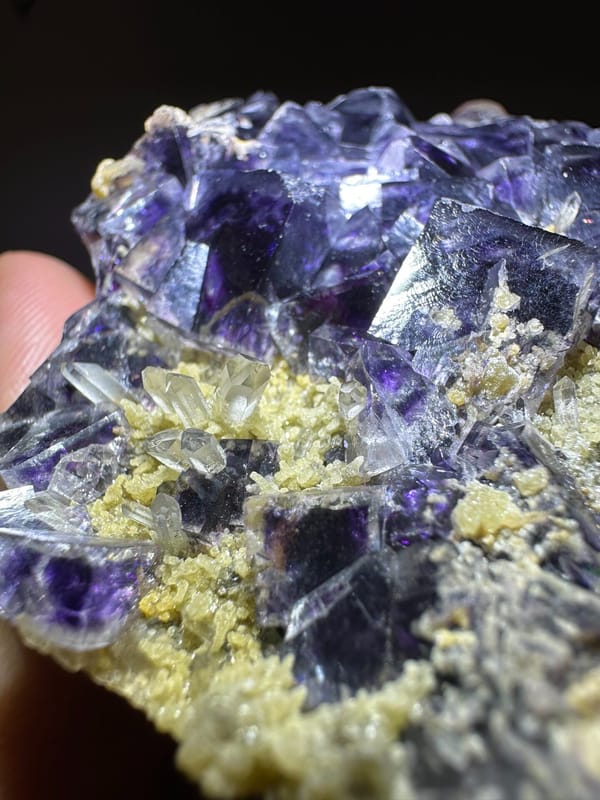 Fluorite from Inner Mongolia, China, individual mineral specimen view 5