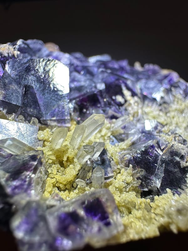 Fluorite from Inner Mongolia, China, individual mineral specimen view 6
