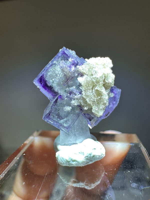 Quartz from Yaogangxian Mine, Yizhang Co., Hunan, China, individual mineral specimen view 2