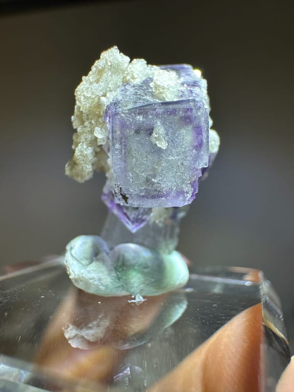 Quartz from Yaogangxian Mine, Yizhang Co., Hunan, China, individual mineral specimen view 3