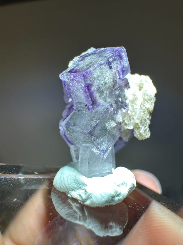Quartz from Yaogangxian Mine, Yizhang Co., Hunan, China, individual mineral specimen view 4