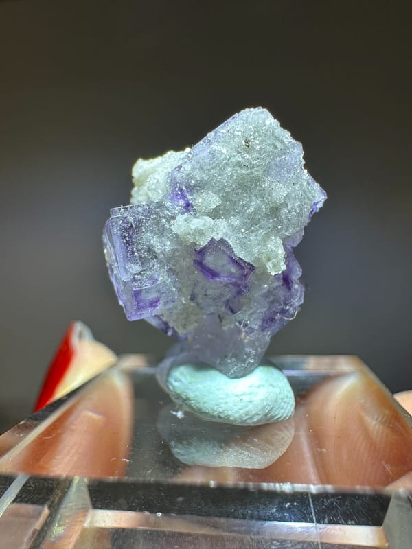 Quartz from Yaogangxian Mine, Yizhang Co., Hunan, China, individual mineral specimen view 7