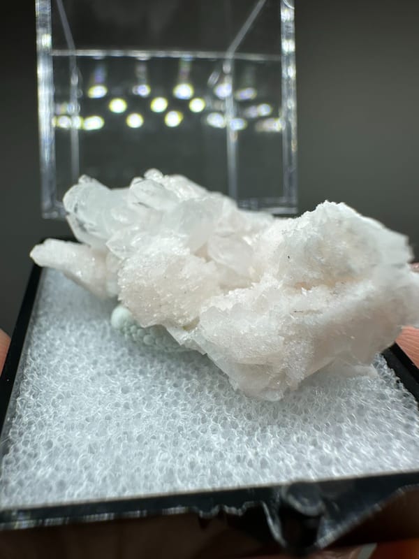 Quartz from Yaogangxian Mine, Yizhang Co., Hunan, China, individual mineral specimen view 1