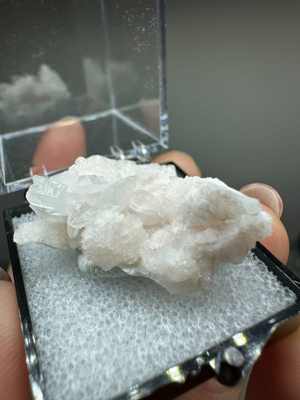 Quartz from Yaogangxian Mine, Yizhang Co., Hunan, China, individual mineral specimen view 3