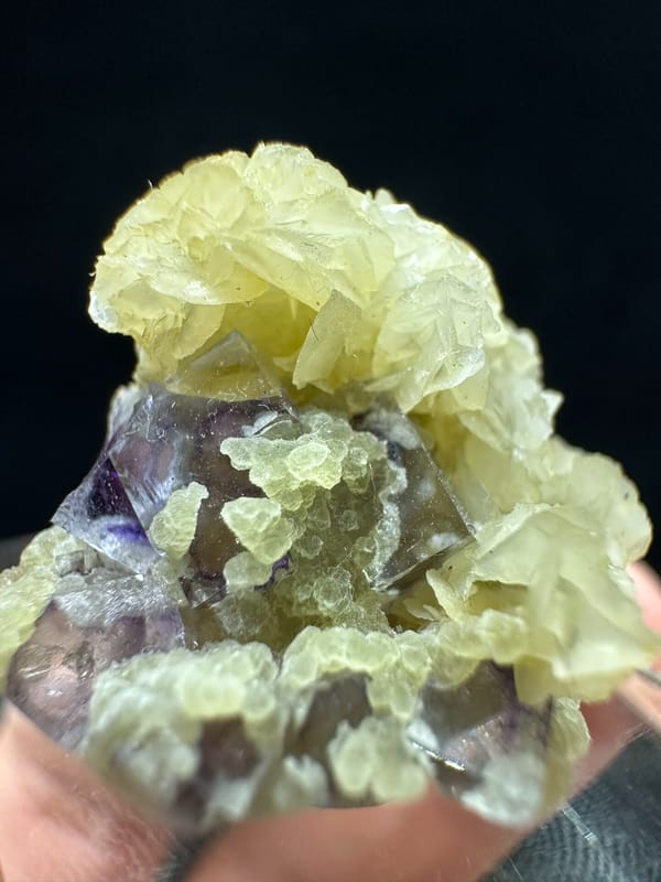 Fluorite from Inner Mongolia, China, individual mineral specimen view 3