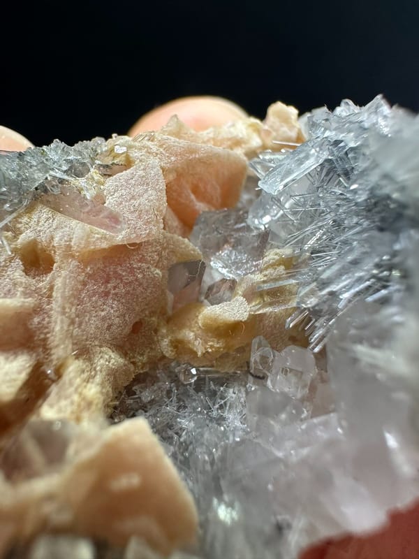 Rhodochrosite, individual mineral specimen view 1 for a mineral collection