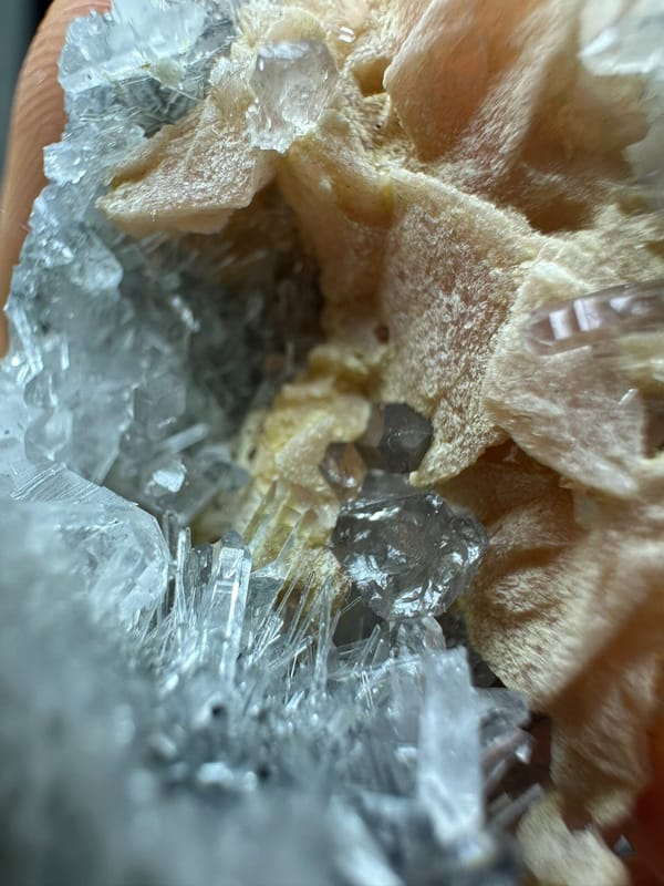 Rhodochrosite, individual mineral specimen view 4 for a mineral collection