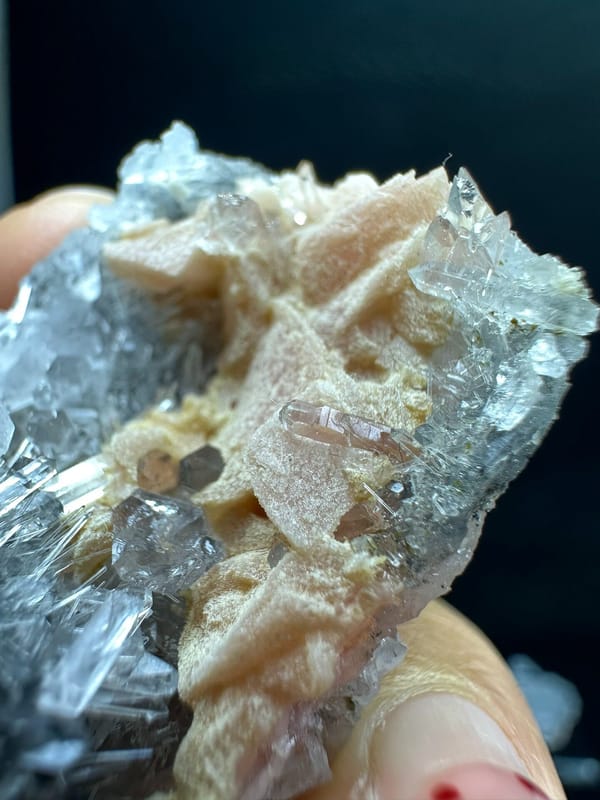 Rhodochrosite, individual mineral specimen view 6 for a mineral collection
