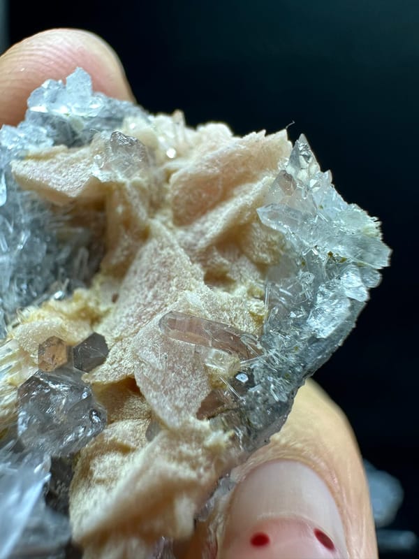 Rhodochrosite, individual mineral specimen view 7 for a mineral collection