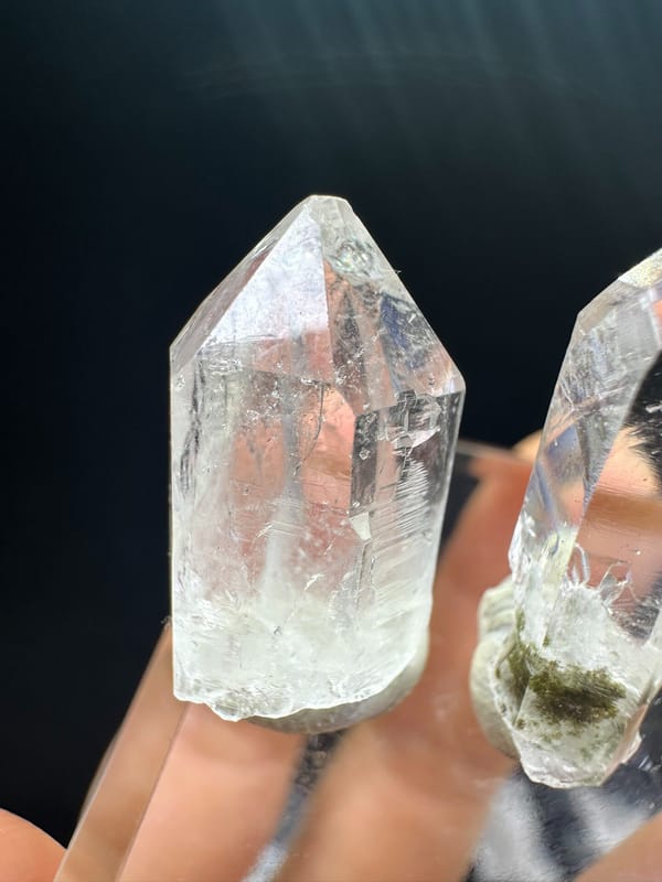 Quartz from Himalaya, individual mineral specimen view 1