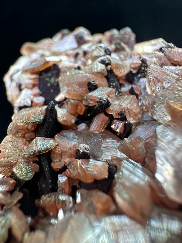 Calcite from Hubei, China, individual mineral specimen view 2
