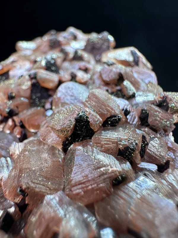 Calcite from Hubei, China, individual mineral specimen view 5