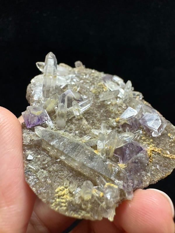 Quartz from Yaogangxian Mine, Yizhang Co., Hunan, China, individual mineral specimen view 1