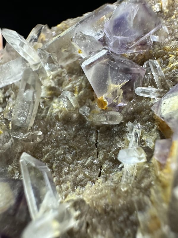 Quartz from Yaogangxian Mine, Yizhang Co., Hunan, China, individual mineral specimen view 2