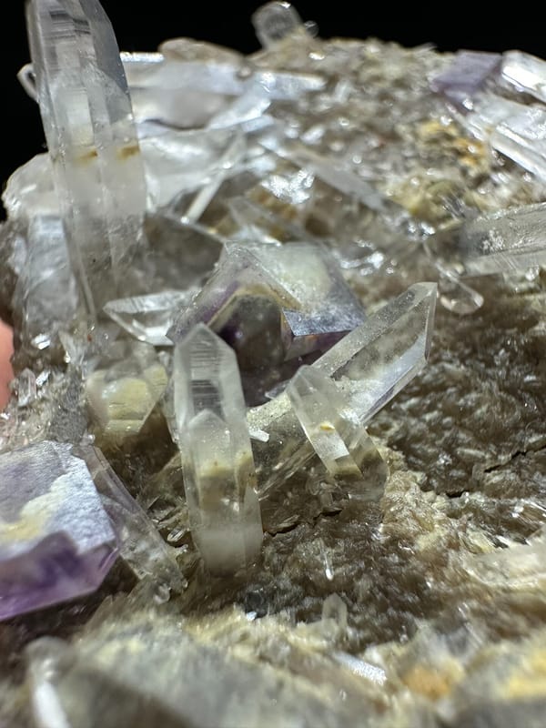 Quartz from Yaogangxian Mine, Yizhang Co., Hunan, China, individual mineral specimen view 3