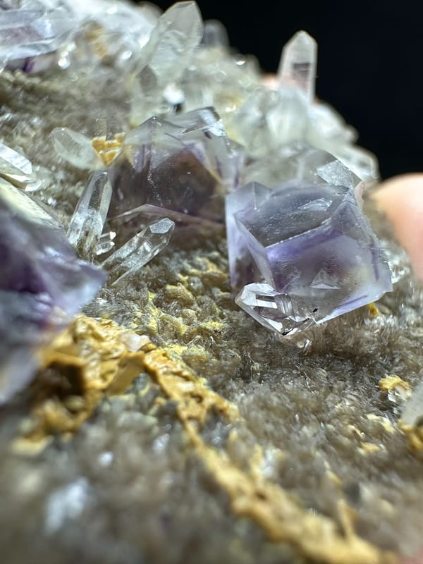 Quartz from Yaogangxian Mine, Yizhang Co., Hunan, China, individual mineral specimen view 5