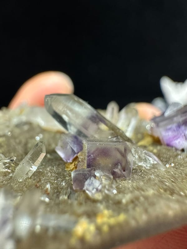 Fluorite from Yaogangxian Mine, Yizhang Co., Hunan, China, individual mineral specimen view 4