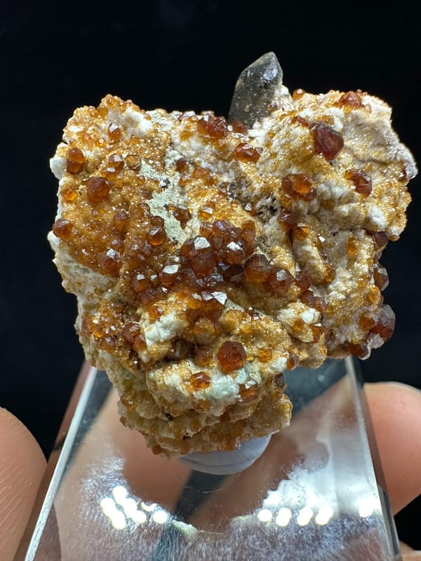 Smoky quartz, individual mineral specimen view 2 for a mineral collection