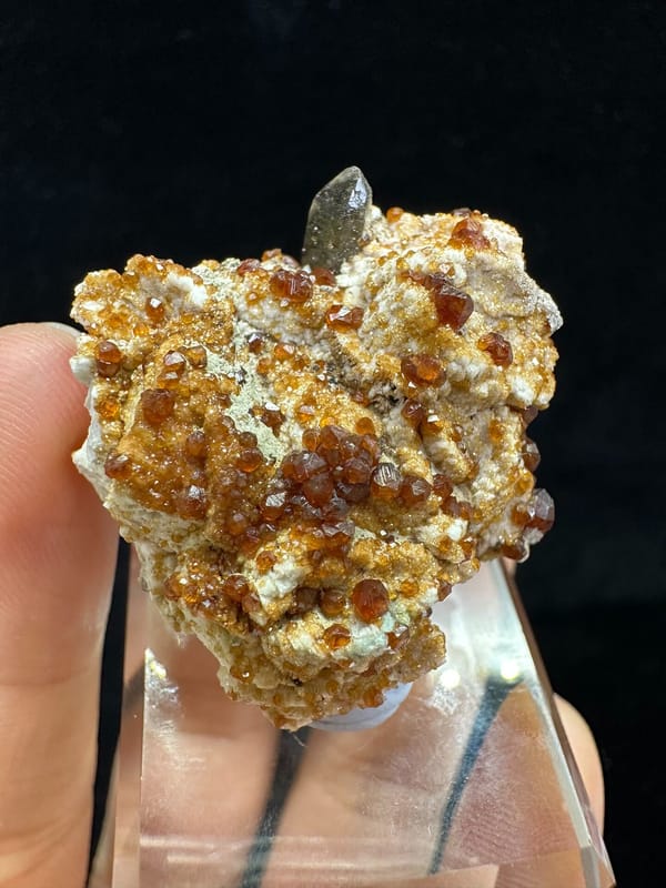 Smoky quartz, individual mineral specimen view 5 for a mineral collection