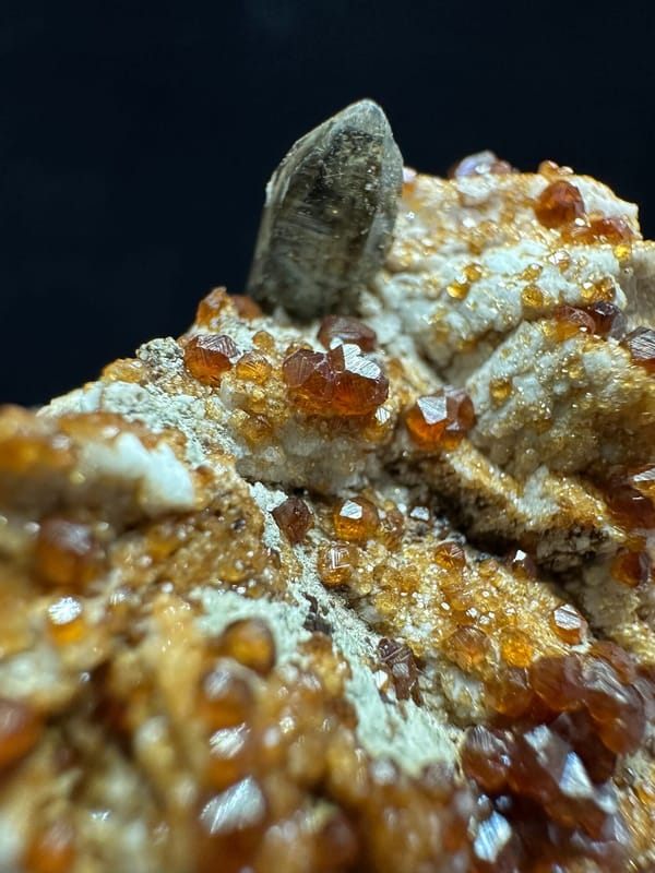 Smoky quartz, individual mineral specimen view 7 for a mineral collection