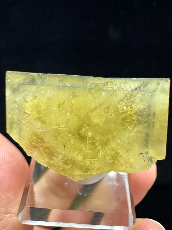 Fluorite from Beijing, China, individual mineral specimen view 1