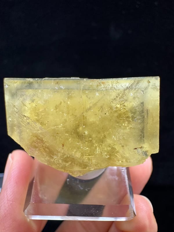 Fluorite from Beijing, China, individual mineral specimen view 2