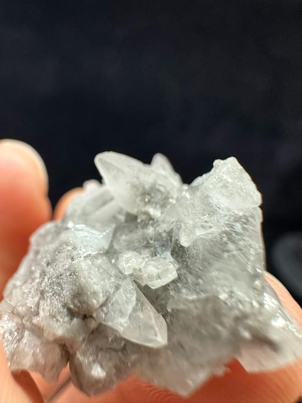 Calcite from Shimen, Hunan, China, individual mineral specimen view 3