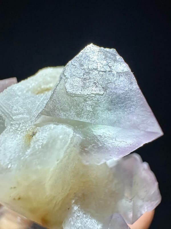 Fluorite from Zhejiang, China, individual mineral specimen view 4