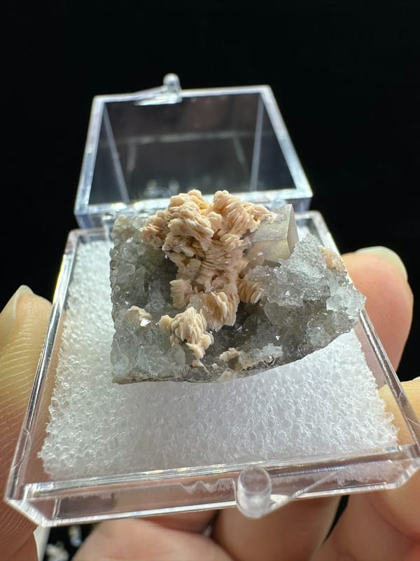 Fluorite from Anhui, China, individual mineral specimen view 1