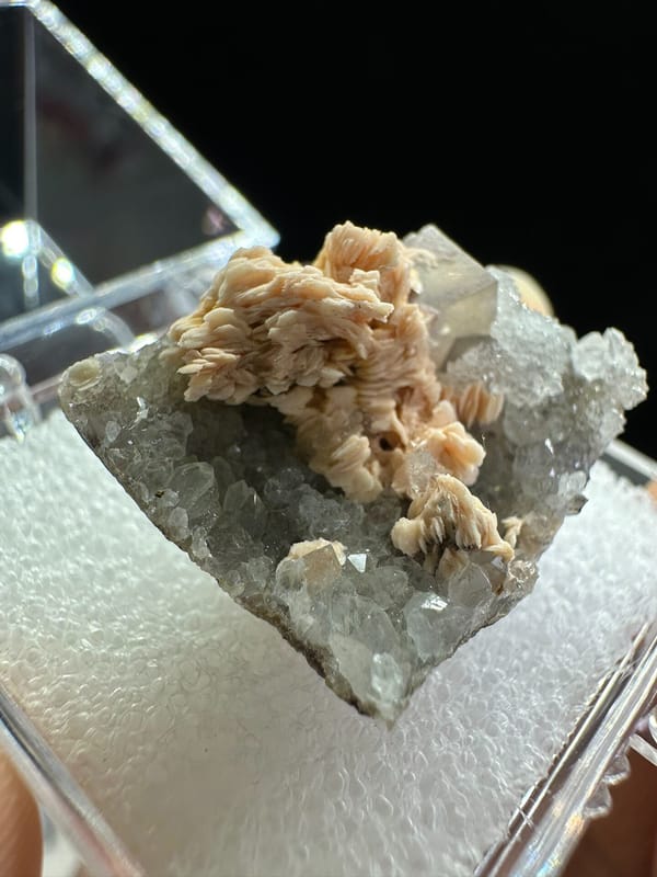 Fluorite from Anhui, China, individual mineral specimen view 3