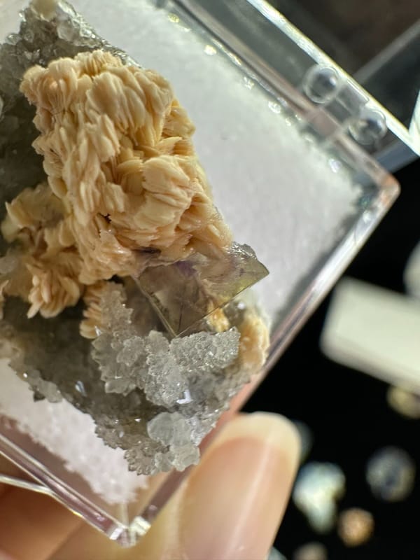 Fluorite from Anhui, China, individual mineral specimen view 4