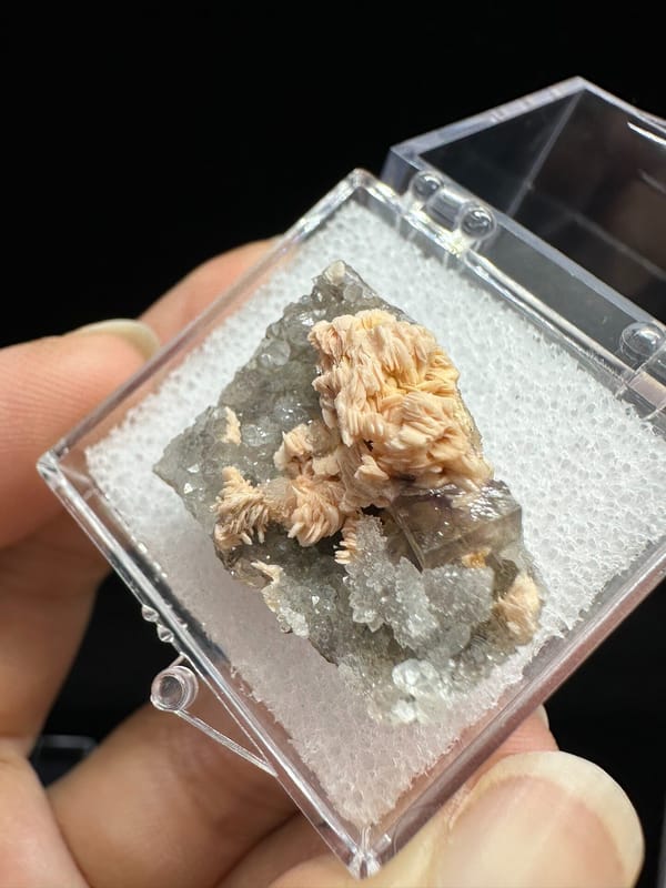 Fluorite from Anhui, China, individual mineral specimen view 5