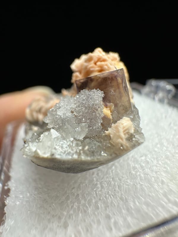 Fluorite from Anhui, China, individual mineral specimen view 6