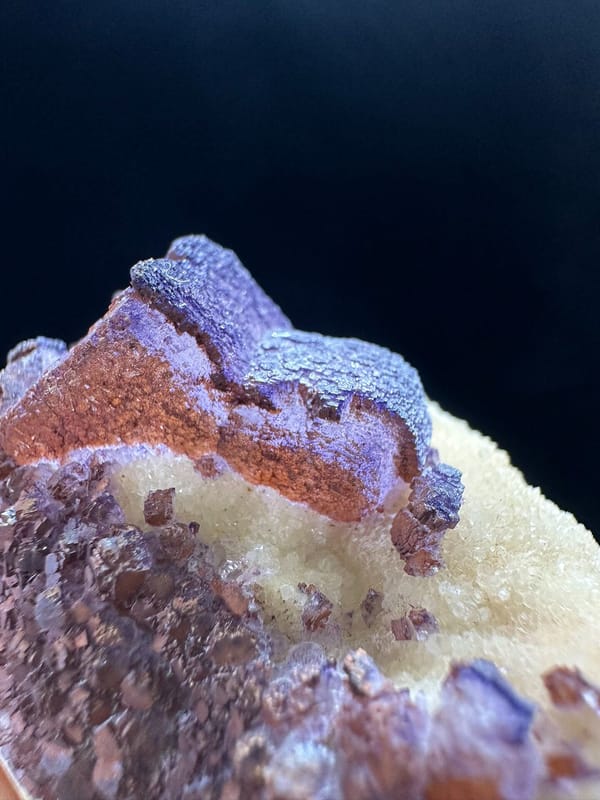 Fluorite from Guizhou, China, individual mineral specimen view 3