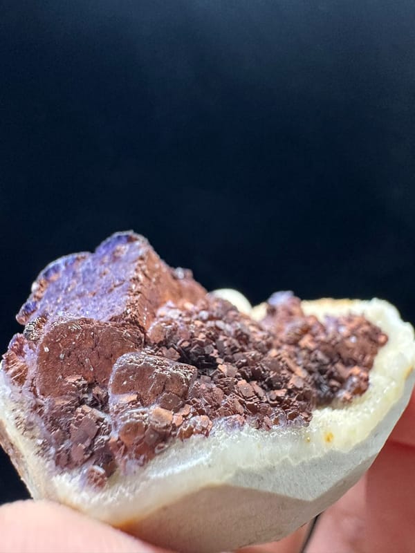 Fluorite from Guizhou, China, individual mineral specimen view 4