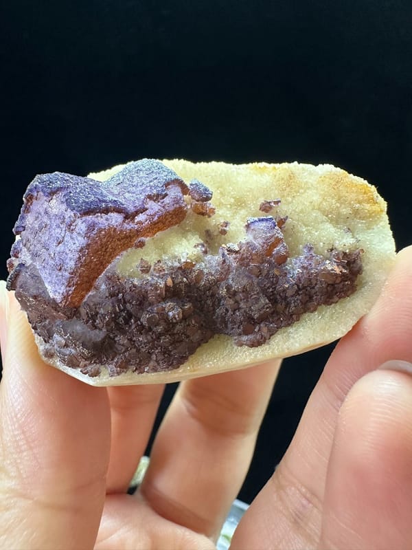 Fluorite from Guizhou, China, individual mineral specimen view 5