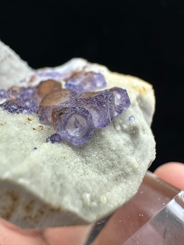 Fluorite from Guizhou, China, individual mineral specimen view 2