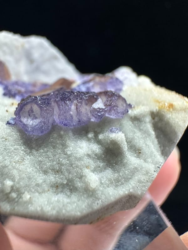 Fluorite from Guizhou, China, individual mineral specimen view 3