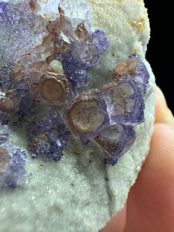 Fluorite from Guizhou, China, individual mineral specimen view 5