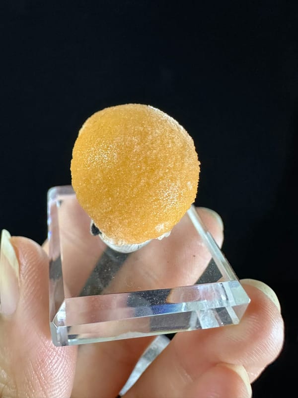Zeolite from India, individual mineral specimen view 1