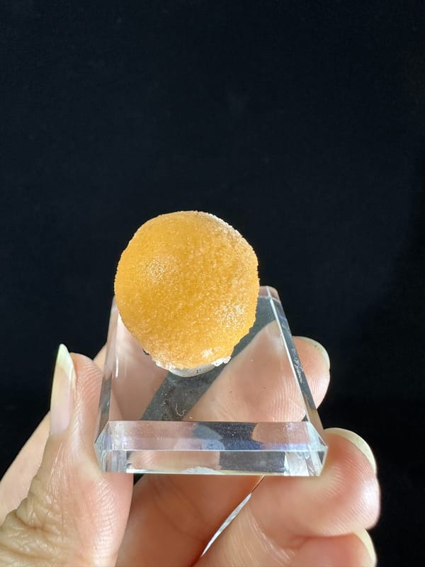 Zeolite from India, individual mineral specimen view 2