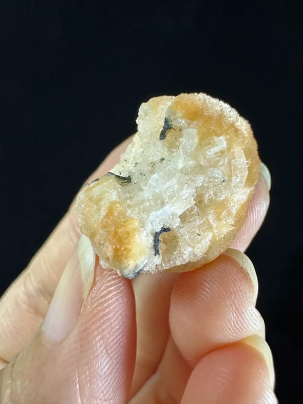 Zeolite from India, individual mineral specimen view 3