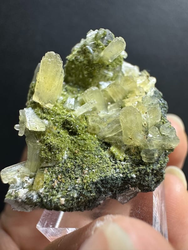 Zeolite from Fujian, China, individual mineral specimen view 3