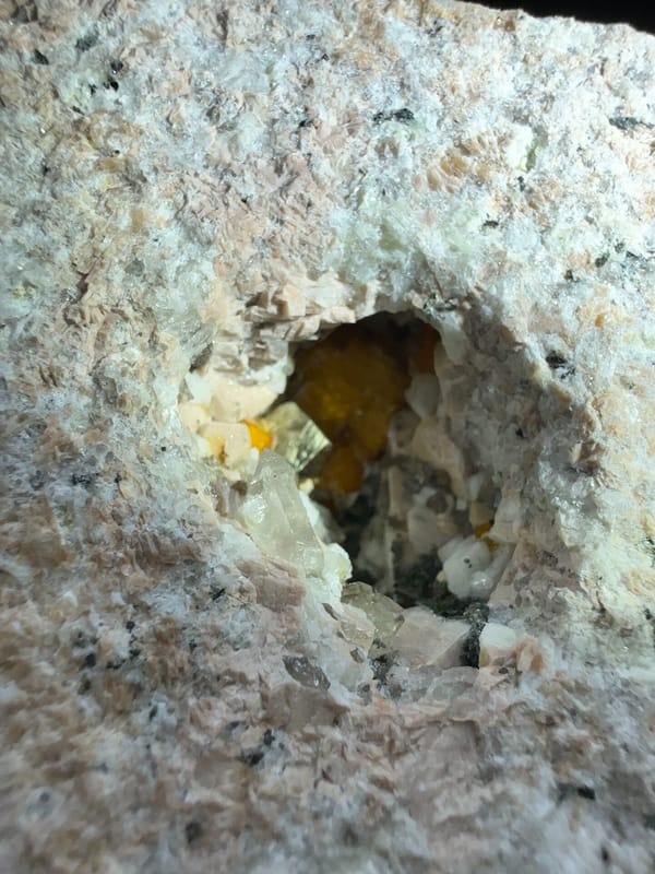 Chabazite from Fujian, China, individual mineral specimen view 2