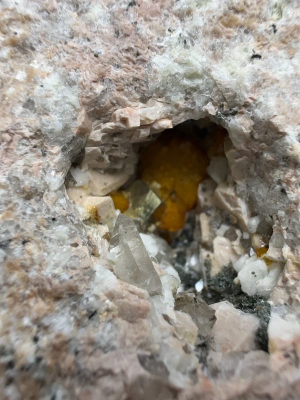 Chabazite from Fujian, China, individual mineral specimen view 4