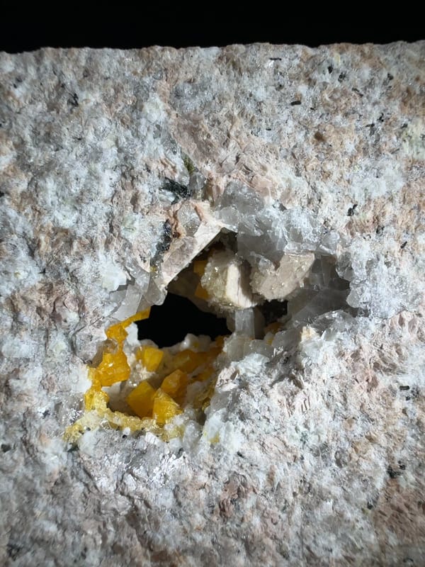 Chabazite from Fujian, China, individual mineral specimen view 2