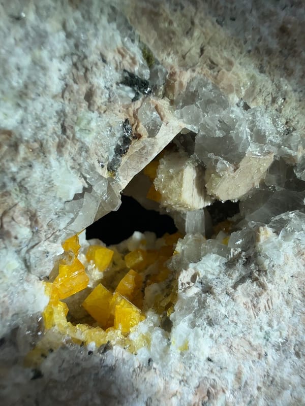 Chabazite from Fujian, China, individual mineral specimen view 3