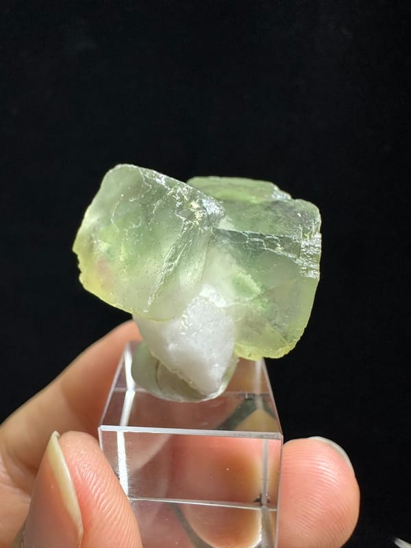 Candle quartz from Inner Mongolia, China, individual mineral specimen view 2
