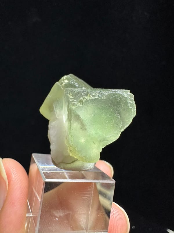 Candle quartz from Inner Mongolia, China, individual mineral specimen view 4