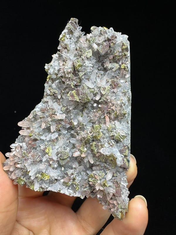 Red Hematoid Garden Quartz Association